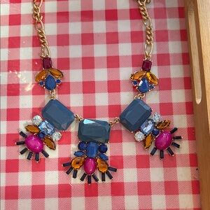 Elegant Multicolor Statement Necklace